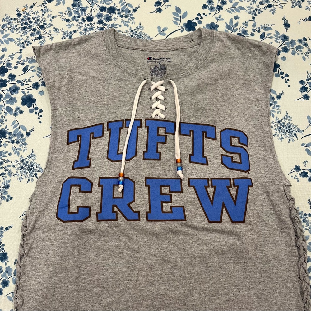 Tufts Crew Team Reworked Grey Tank - Picture 2 of 5